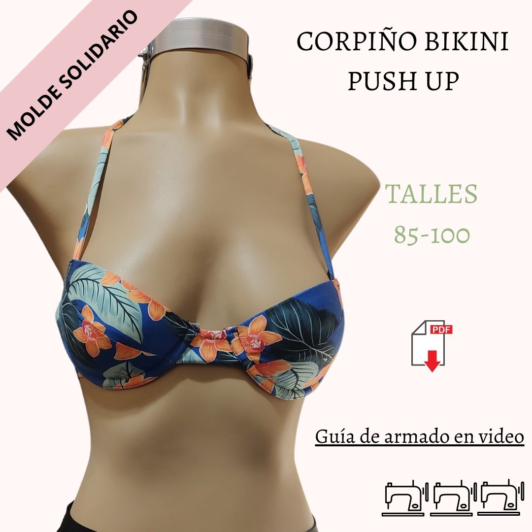 CORPIÑO BIKINI PUSH UP