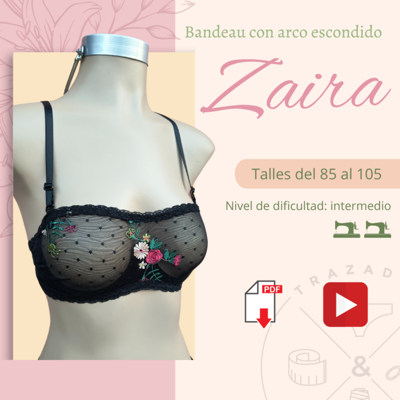 Bandeau con arco escondido