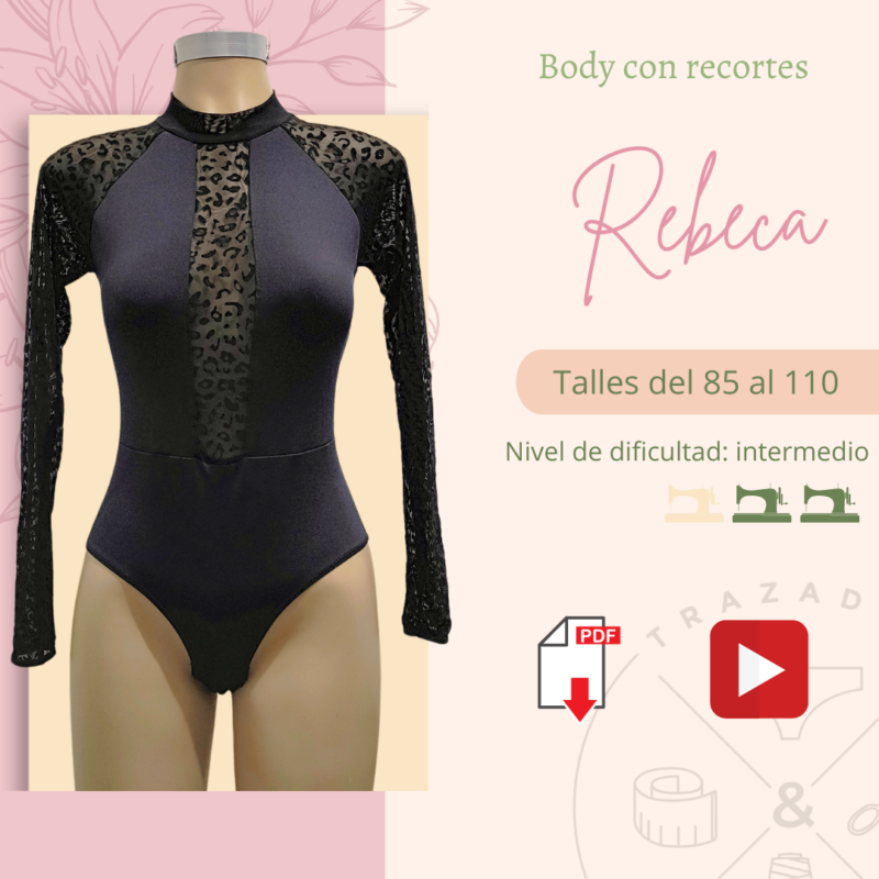 Workshop body manga ranglan con recortes (S-4XL)