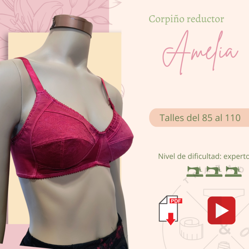 Corpiño reductor Amelia 85-110