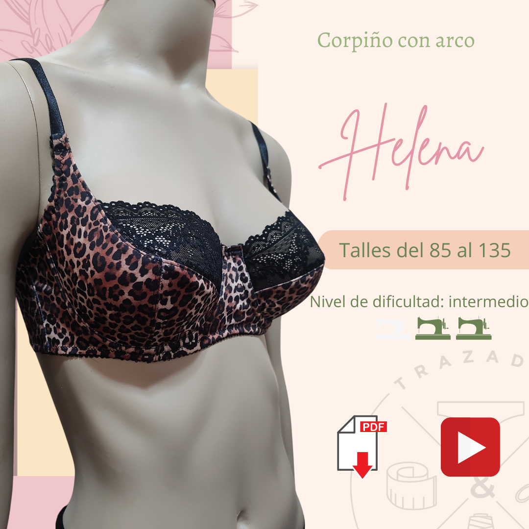 Corpiño con arco Helena