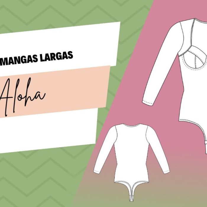 Body liso mangas largas con arco