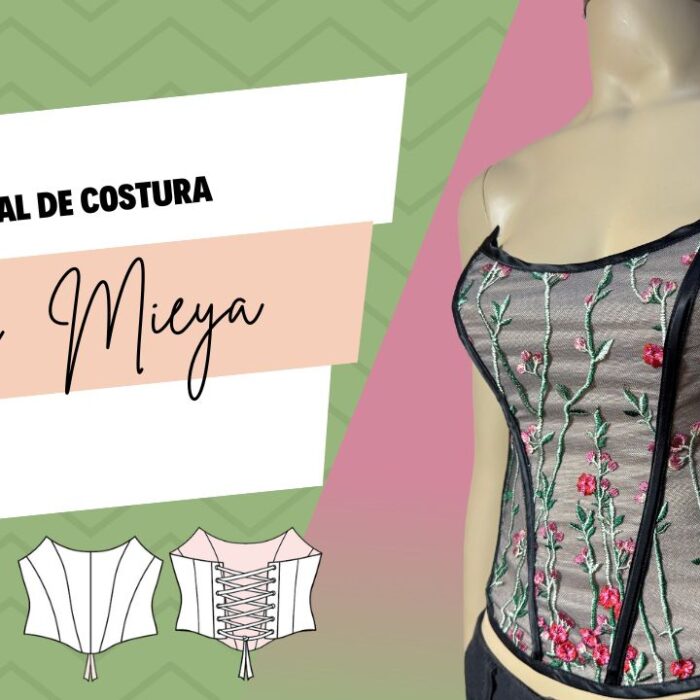 Corset corto con ballenas