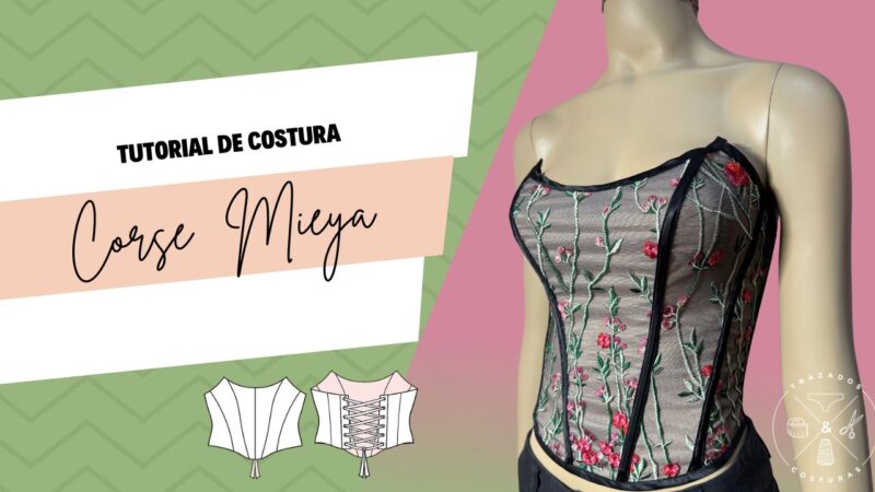 Corset corto con ballenas