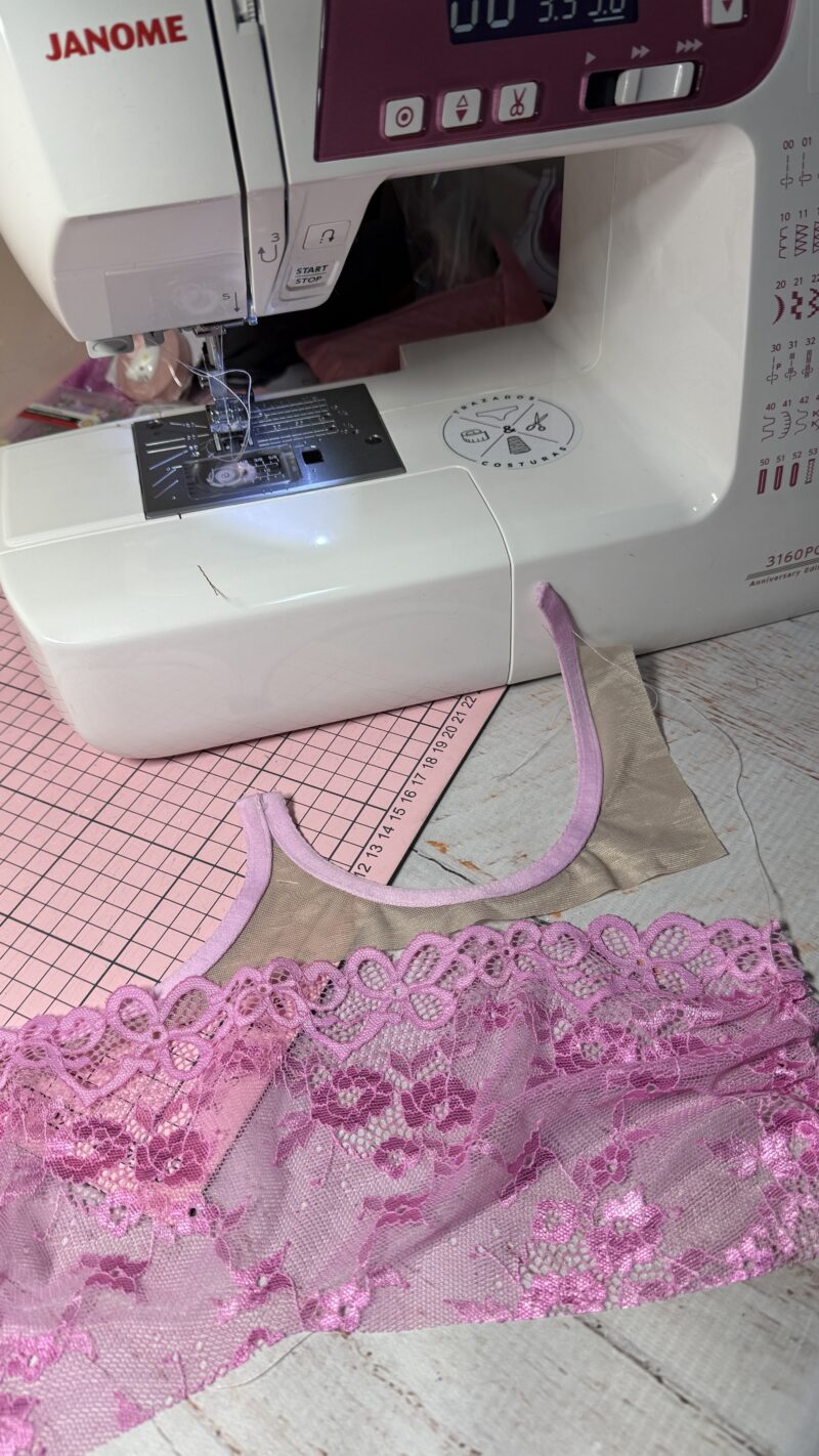 Moldería Bandeau de puntilla PREVENTA HASTA 31/8 - Imagen 4