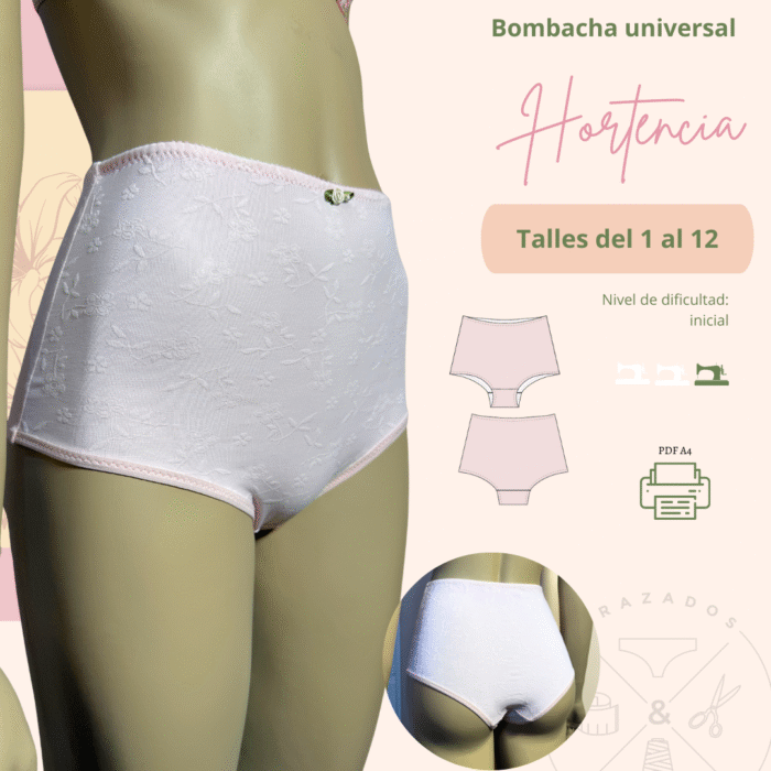 Bombacha universal  hasta 148 de cadera