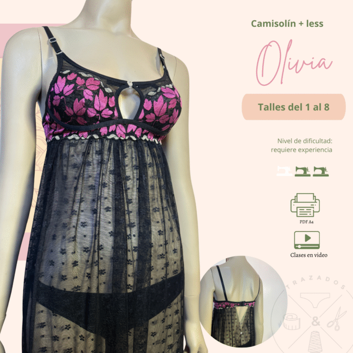 Set camisolín + less PREVENTA HASTA 19/3