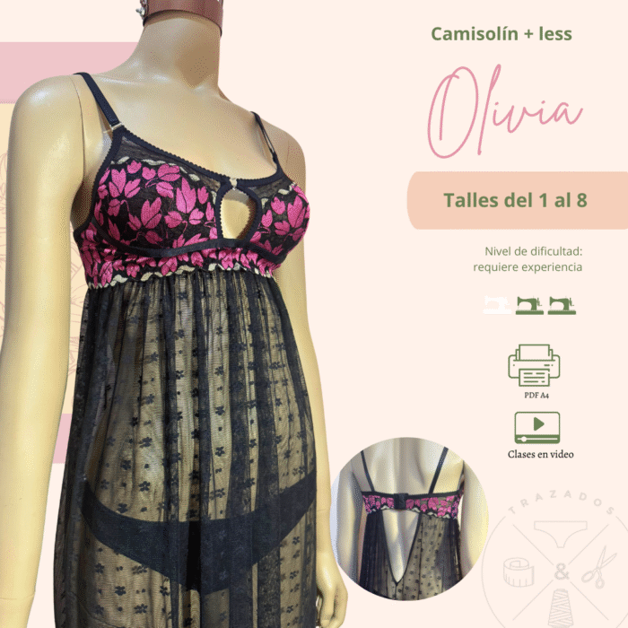 Set camisolín + less PREVENTA HASTA 19/3