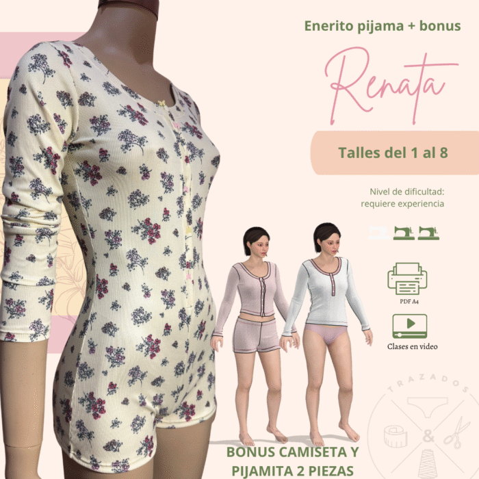 Pijama enterito + bonus