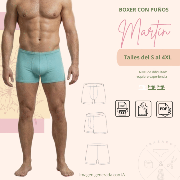 Boxer puño XS-4XL