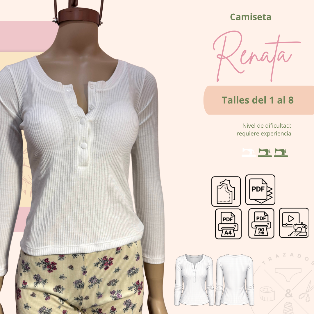 Camiseta con cartera
