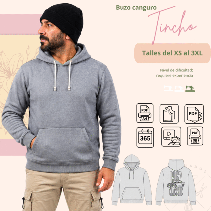 Buzo adulto unisex PREVENTA HASTA 6/7