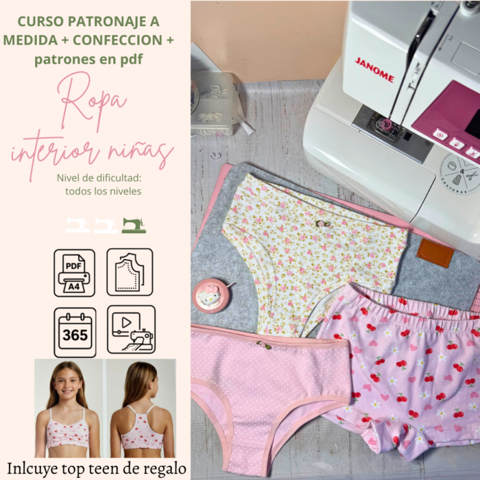 ROPA INTERIOR DE NIÑAS