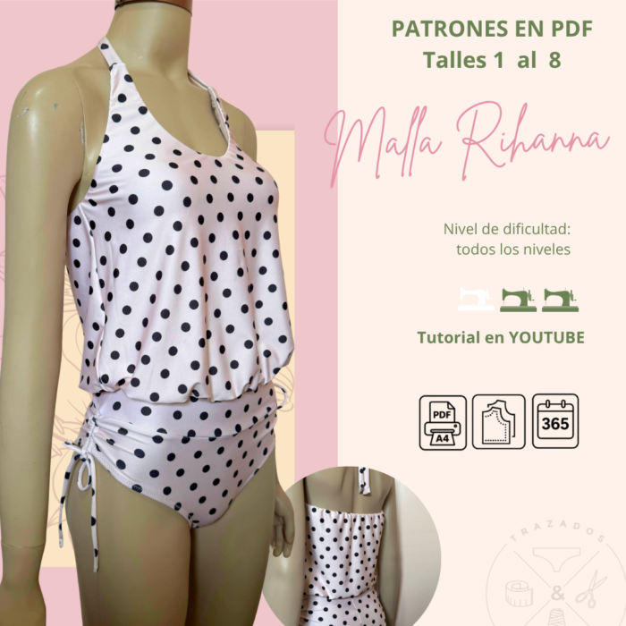 Moldería malla Rihanna